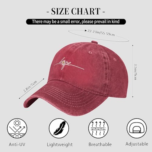 Gorra vintage ajustable para mujer miniatura 6