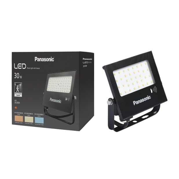 PANASONIC LED PROJEKTÖR SENSORLÜ, BEYAZ IŞIK 30W 2560LM 6500K