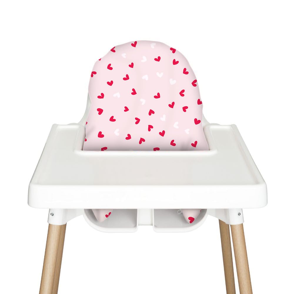 Nibble and Rest Highchair Cushion Cover for Inflatable Cushion, Compatible for IKEA Antilop Highchair, High Chair Accessories Stain-Proof and Wipeable Cushion Cover (Cushion NOT Included)