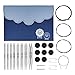 Produktbild KnitPro Nova Deluxe Austauschbare nadelspitzen Set 5" (13cm) | 8 Größen (3.5mm bis 8mm)