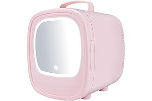 6L Pink Face Care Fridge Mini Beauty Mini Skincare Refrigerator