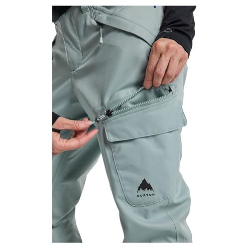 Pantalon de ski Burton femme stretch Gloria chaud vert petrol - 7