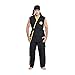 Price comparison product image Black Cobra Karate Costume , Street fighter , Martial Arts , Fancy Dress Halloween , Adult One Size