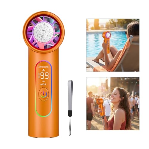 Ventilateur portatif haute performance éolienne rechargeable par USB