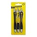 Borussia Dortmund Bolígrafo, Hombre, Negro/Amarillo, set de 3