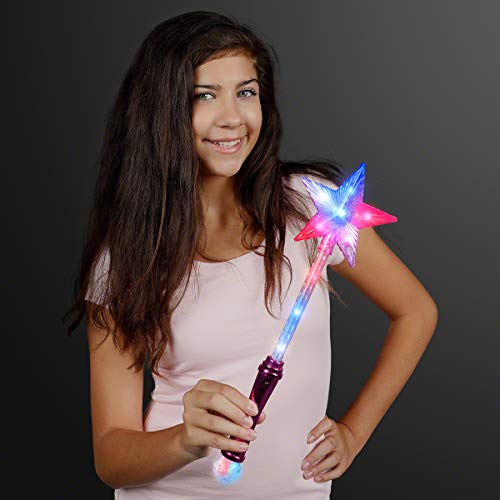 Flashingblinkylights Pink Super Star Princess Led Light Up Magic Wand For Kids #TOP2
