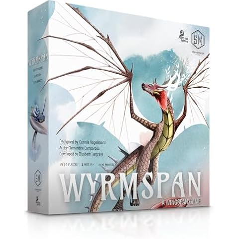 Wyrmspan Family Board Game by Stonemaier Games Cover