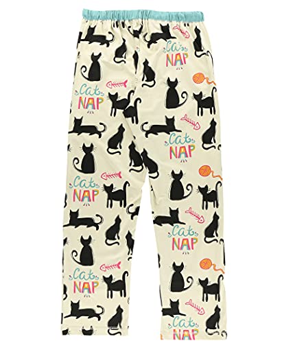 Lazy One Pajamas For Women, Cute Pajama Pants And Top Separates, Cat Nap, Animals #TOP3