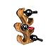 Crafty Artisan® Wooden tree 6 bottle free standing wine rack holder
