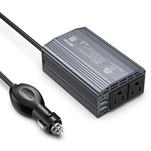 Best Deal Cheap ๐ BESTEK 300W Power Inverter DC 12V to 110V AC Car Inverter with 4.2A Dual USB Car Adapter (Gray) Best Deal Cheap ๐ BESTEK 300W Power Inverter DC 12V to 110V AC Car Inverter with 4.2A Dual USB Car Adapter (Gray)