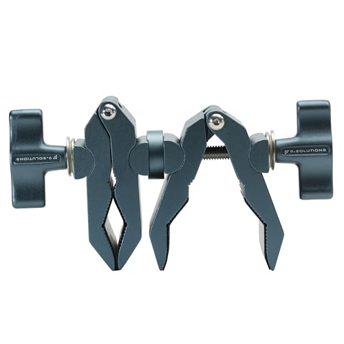 Image of 9.Solutions Python Double Clamp, Rotate 360 Degrees Independent, Max Load: 44lbs, 9.VP5081D