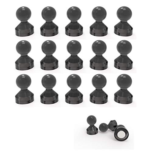 Ant Mag Magnetic Push Pins Strong Push Pin Magnets for Fridge Whiteboards Calendars Maps in School & Office Pack of 18