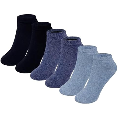 MAGIARTE Women's Cotton Ankle Trainer Socks Cover