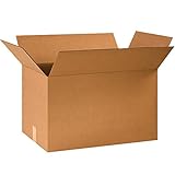 BOX USA 24x14x14 Corrugated Boxes, Large, 24L x 14W x 14H, Pack of 15 | Shipping, Packaging, Moving, Storage Box for Home or Business, Strong...