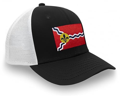Image of International Tie City Hat for Men and Women, Adjustable Snapback Trucker Baseball Cap with Embroidered Patch