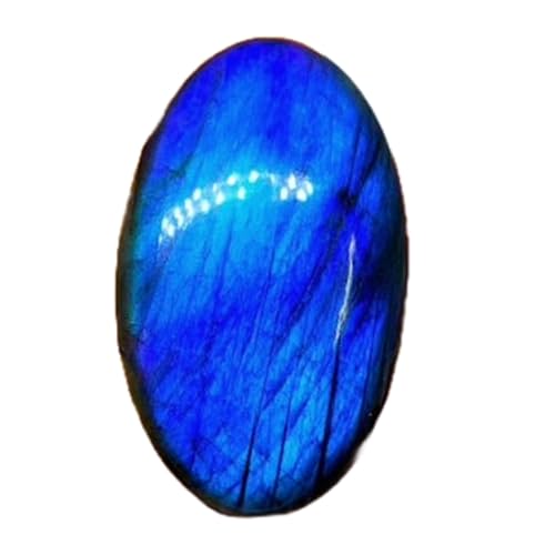 Labradorite naturelle pour pendentif et bague cabochon de gemme ovale 42mm loisirs creatifs DIY