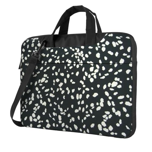 Sac à bandoulière pour ordinateur portable léopard contre les chocs