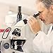 Swift SW380T 40X-2500X Magnification, Siedentopf Head, Research-Grade Trinocular Compound Lab Microscope with...
