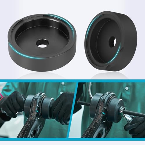 Image of Bushing Press Removal Kit Compatible with Toyota Camry & Corolla MPV, Rear Axle Control Arm Suspension Bushing Removal Installer Tool Kit for Avensis, Previa, Yaris, Picnic, Replace for 48725-28050