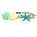 Starfish Shell Wave Headband, Elastic Flowers Hairband, Flower Headpiece, Mermaid Hair Band