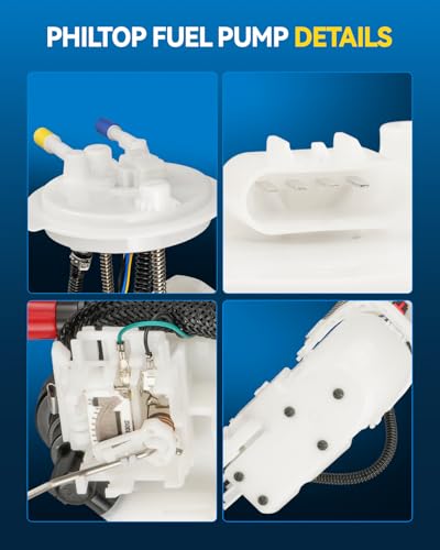 Image of PHILTOP FG1216 Electric Fuel Pump Module Assembly Kit Replacement For CTS 2003-2004 V6 3.2L, Replace # E3606M, SP6613M, P74840M, 19206462, MU1681, A30366, M10160, MU1093, MU10160, DFG1216
