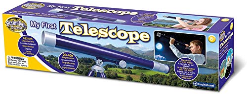 Brainstorm Toys My First Telescope with Light Weight Tripod, Multi-Colour