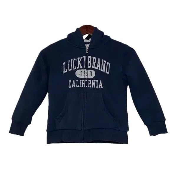 Lucky Brand Youth Boy's Full Zip Sherpa Lined Hoodie2