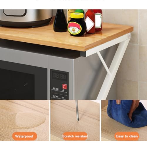 Support de Cuisine pour Micro-Ondes Libérez Votre Plan de Travail Encombré