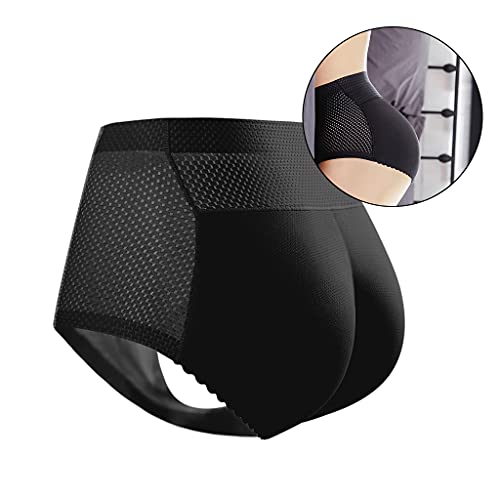DYNWAVE Calcinha feminina sem costura acolchoada bumbum levante Enhancer Shaper Shapewear Calcinha C