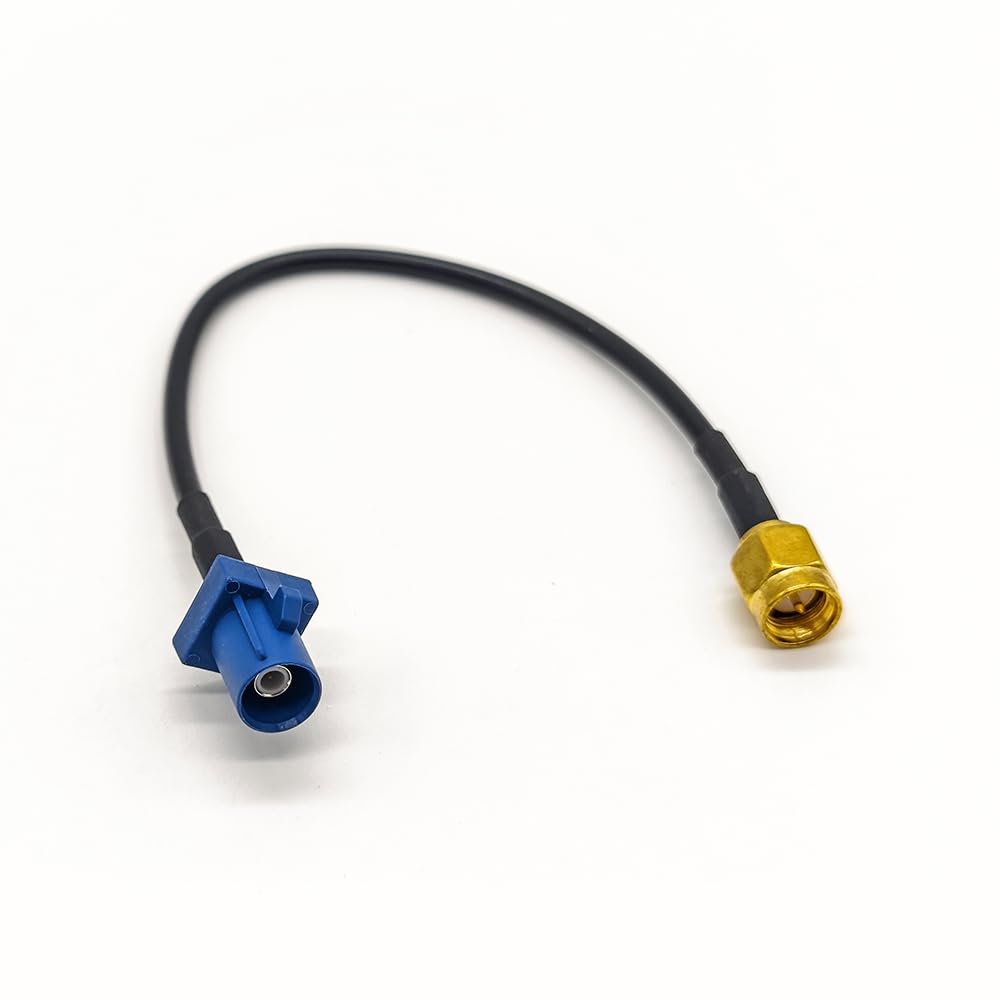 Elecbee FAKRA RG174 - Adaptador de cable para coche (20 unidades, 15 cm, conector macho a SMA)