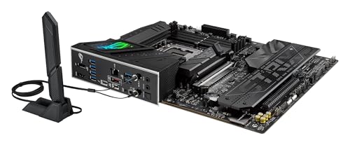ROG Strix B860-F Gaming WiFi, Scheda Madre Intel ATX, 16+1+2+1 Fasi di Alimentazione, Slot DDR5, PCIe 5.0, Adatta per PC AI-Advanced, 4 Slot M.2, WiFi 7, AI Networking II, Aura Sync RGB, Nera - Scheda madre - Immagine 5