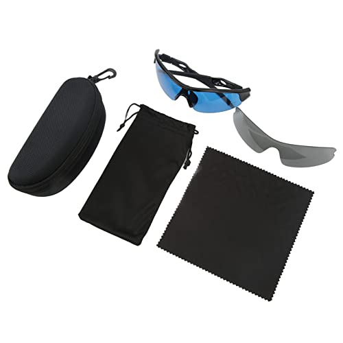 Grow Room Glasses, Indoor HPS LED Grow Light Glasses, for UVA UVB Blocking in Grow Room Greenhouse, Etc (Blue) - Image 3