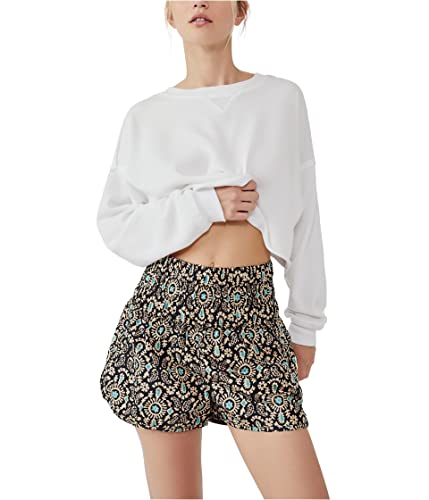 Short imprimé The Way Home avec taille haute smockée ultra confortable