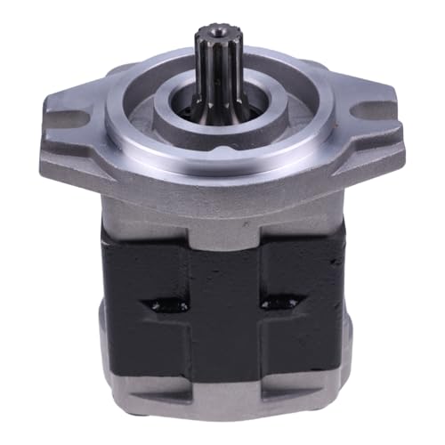 Image of Hydraulic Gear Pump 91E71-00100 91E7100100 Compatible with Nissan Engine K25 Compatible with Mitsubishi Forklift FG30 FG30N