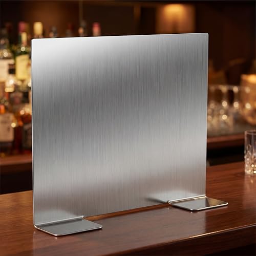 Novabright Stainless Steel Ice Bin Partition 14.5 x 12 Inch 304 Stainless Steel Commercial Removable Divider for Ice Bins Bar Beverage Organization by Novabright - Used condition - US$38.40