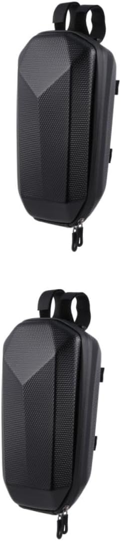 POPETPOP Folding Bike Handles Pouch Waterproof Bag Hard Shell Handlebar Bag Electric Scooter Bag Scooter Back