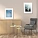 Golden State Art, 16x20 Gold Picture Frame Displays Photo 11x14 with Mat or 16 x 20 Without Mat for Wall Mounting, Classic Satin Aluminum Frames with Real Glass (Pack of 1)