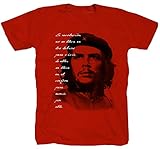 100% Baumwolle Che Guevara rot T-Shirt (XL)
