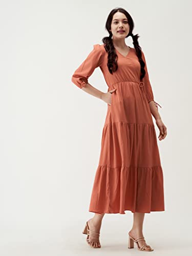 Image of AASK Women Fit and Flare Dress