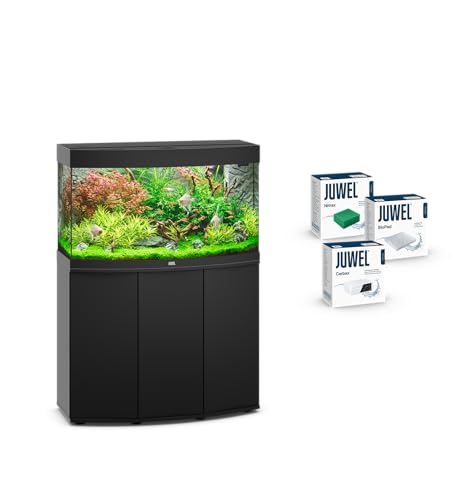 JUWEL Aquarium - Vision 180 Kombination Schwarz Premium-Bundle
