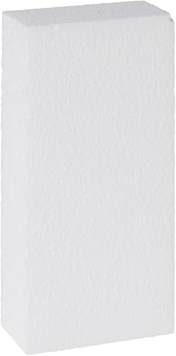 Miniatura 7 de Juvale Bloques de espuma de flores para manualidades, paquete de 6 unidades, 8 x 4 x 2 pulgadas, bloques para arreglos florales, espuma de embalaje