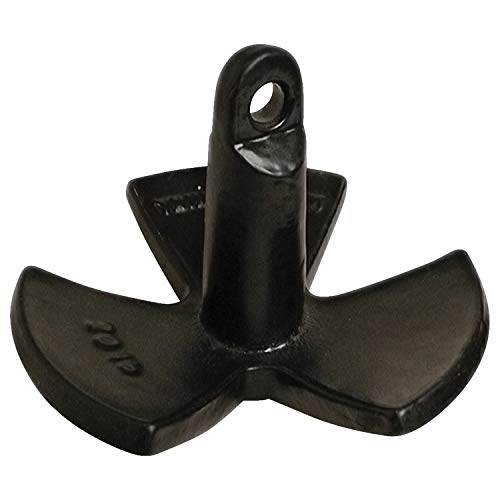 Seasense 15 Lb. Vinyl Coated River Anchor, Black #TOP18