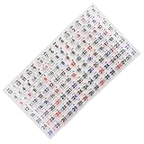 HOMOBABE 日対応和紙素材日付シール カレンダー番号ステッカー プランナー用ノート装飾 オフィス学校家用整理向け