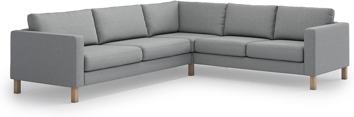 TLYESD Karlstad Cover Replacement for IKEA Karlstad Sofa Cover, Karlstad Corner Sofa Cover, Karlstad Couch Cover Only!(Navy Blue)