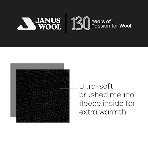 Merino Socks - Lightweight, Water-wicking Socks for Women & Teens - Essential Thermal Footwear for Winter - 2 Pair3