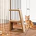 Bothyi Cardboard Cat Scratcher Nest Indoor Cats Hideaway Three Layer Cat Scratcher House Kitten Scratching Board for Kitten Sleeping, Replacement Insert