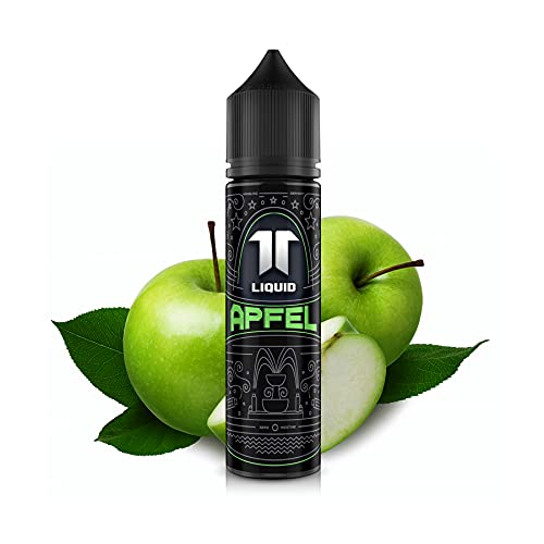 Elf-Liquid ® Apfel | 100% MADE IN GERMANY | Premium E Liquid ohne Nikotin für E Zigarette & E Shisha | 10ml E Liquid…