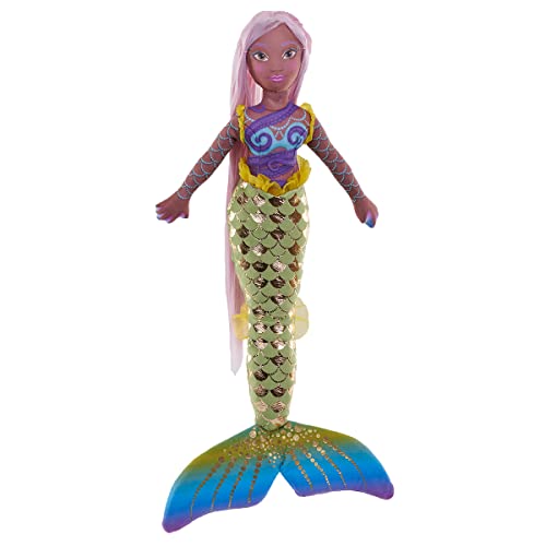 Wild Republic Mysteries of Atlantis, Mermaid Nyla, Stuffed Toy, 20 inches, Gift for Kids Plush Toy, Doll