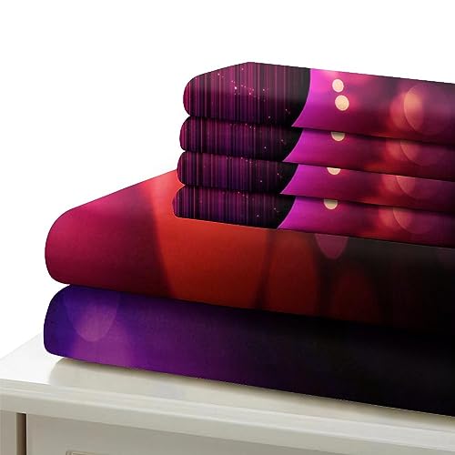 Parure de lit couette microfibre de qualité supérieure avec impression 3D premium