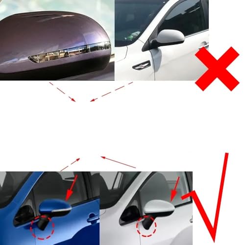 Coque de rétroviseur latéral Rio pour masquer rayures et chocs - 4